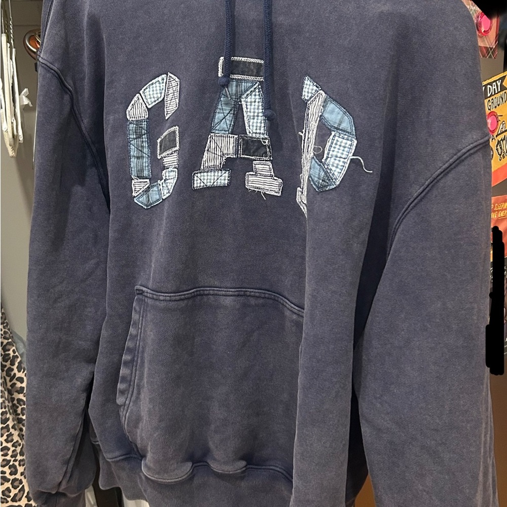 Gap Patchwork Hoodie - image 1